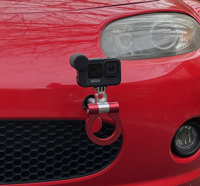 For exterior, low-to-the-ground shots, there's nothing better than a tow hook mount for your GoPro