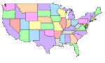 Map of the United States