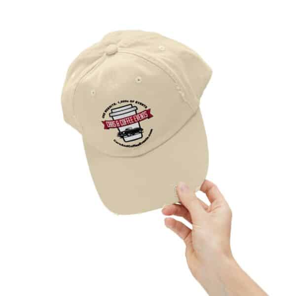 Cars And Coffee Events Unisex Distressed Cap w/ Logo - Image 16