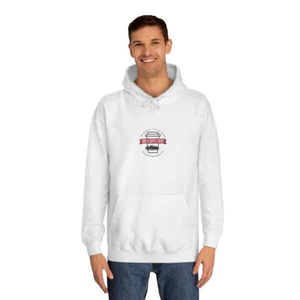 Cars And Coffee Events Unisex College Hoodie w/ Logo - Image 5