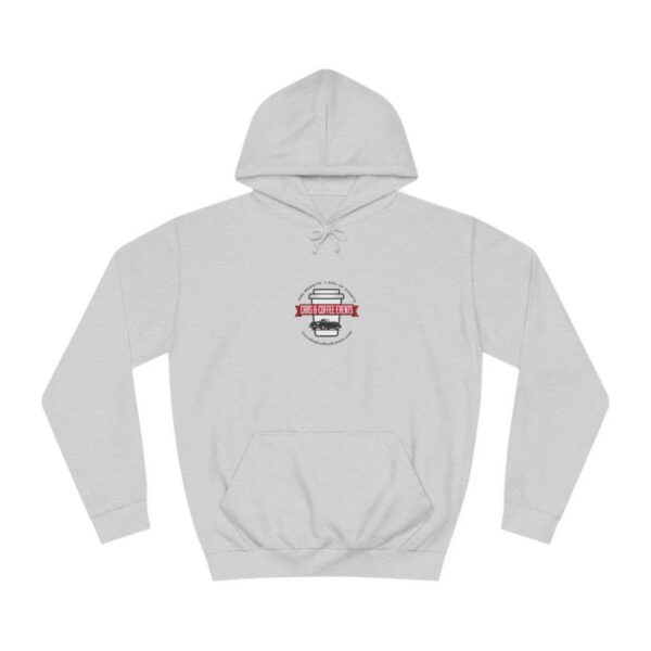 Cars And Coffee Events Unisex College Hoodie w/ Logo - Image 2