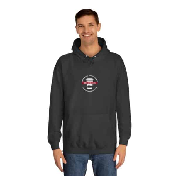 Cars And Coffee Events Unisex College Hoodie w/ Logo - Image 6