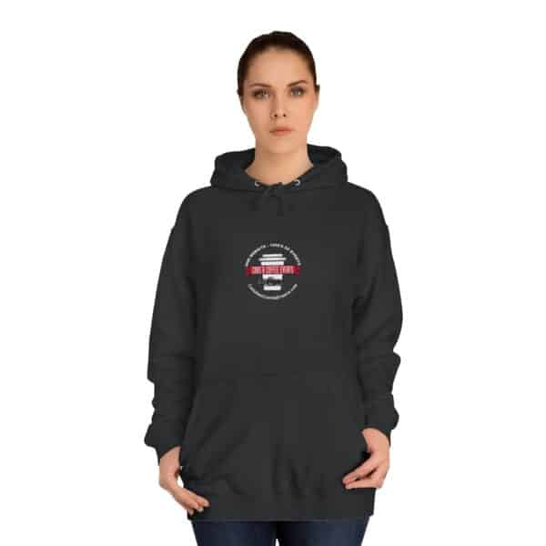 Cars And Coffee Events Unisex College Hoodie w/ Logo - Image 7