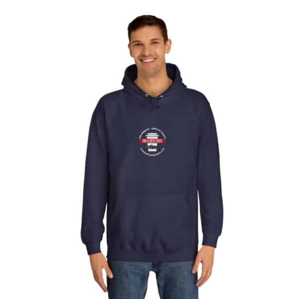 Cars And Coffee Events Unisex College Hoodie w/ Logo - Image 8