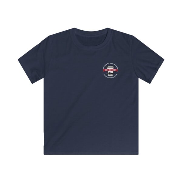 Cars And Coffee Events Kids Softstyle Tee w/Logo