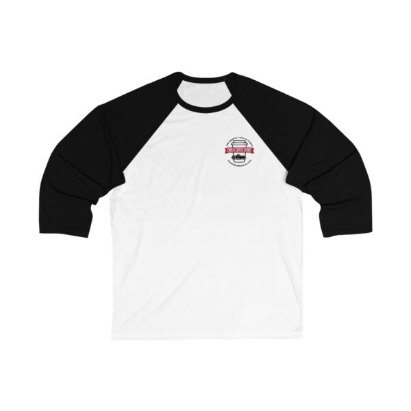 Cars And Coffee Events Unisex 3/4 Sleeve Baseball Tee w/Logo