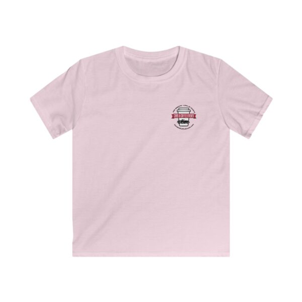 Cars And Coffee Events Kids Softstyle Tee w/Logo - Image 13