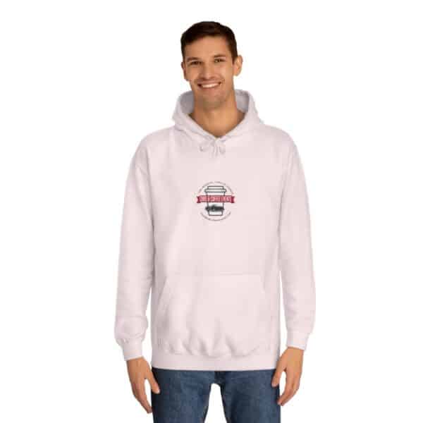 Cars And Coffee Events Unisex College Hoodie w/ Logo - Image 10