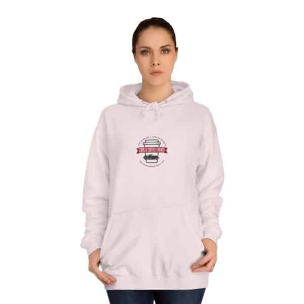 Cars And Coffee Events Unisex College Hoodie w/ Logo - Image 11