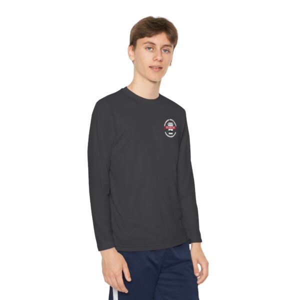 Cars And Coffee Events Youth Long Sleeve Tee w/Logo - Image 11