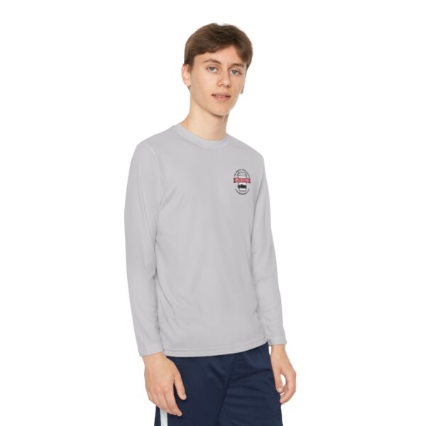 Cars And Coffee Events Youth Long Sleeve Tee w/Logo - Image 3