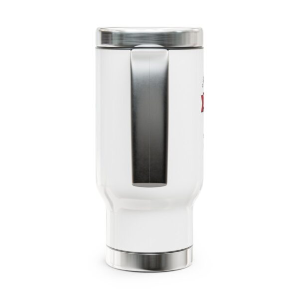 Stainless Steel Travel Mug with Handle, 14oz - Image 4