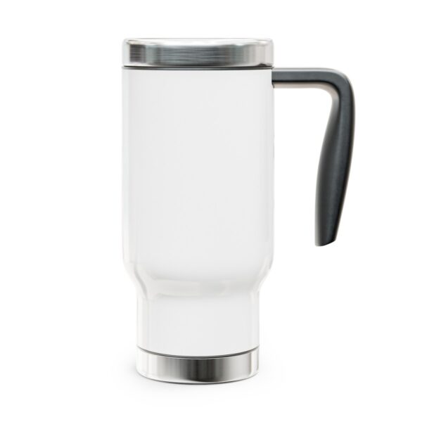 Stainless Steel Travel Mug with Handle, 14oz - Image 5