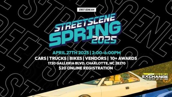 Street Scene Charlotte Spring 2025 - Cars and Coffee Events
